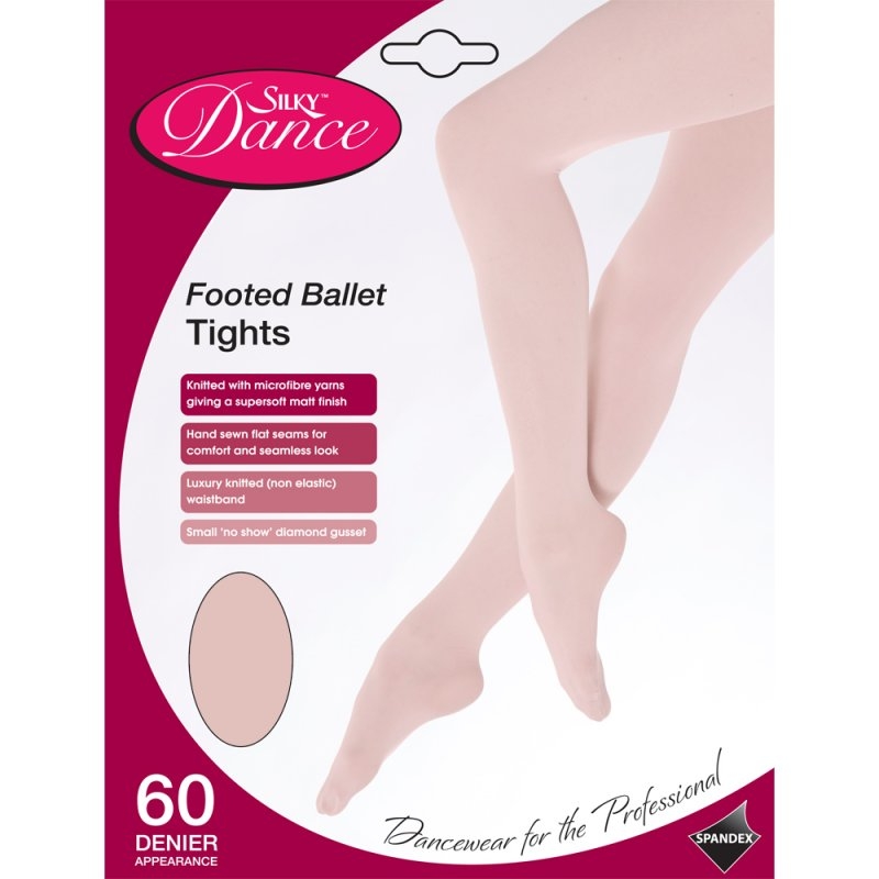 Hoelahoep Idool licentie Silky Dance footed balletpanty | Damespanty voor ballet en dans |  Microfiber panty met voet