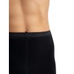 Capezio MT11 Balletlegging Heren Maillot met Voet Zwart met een elastische tailleband