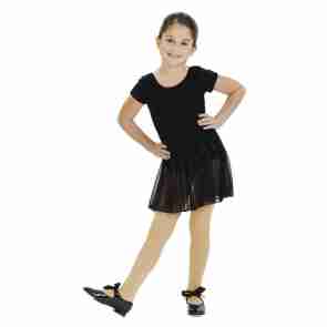 Capezio Korte Mouwen Kinderballetpakje met Rokje 3966C