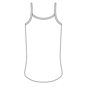 Capezio G00L101 ballettop dames patroon 