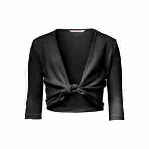 Papillon PA2051 Zwart Wikkelvest voor Dames met Halve Mouwen