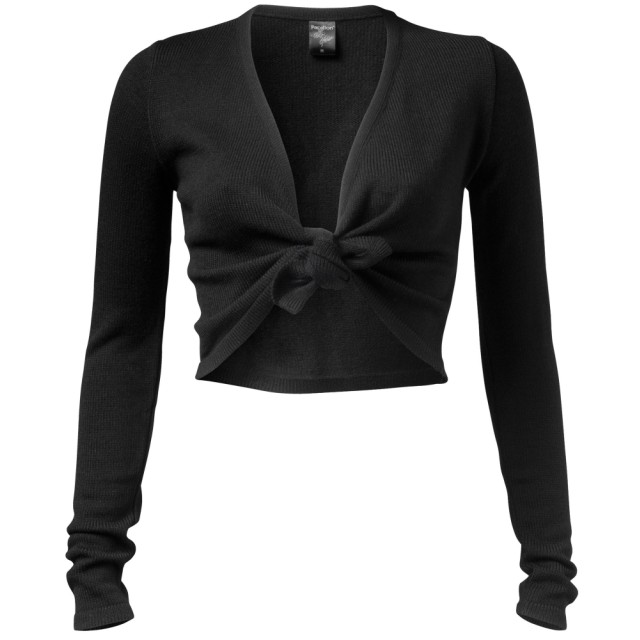 Papillon 9PA2756 dames balletvest knoop zwart 