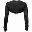 Papillon 9PA2746 balletbolero lange mouwen zwart achterkant 