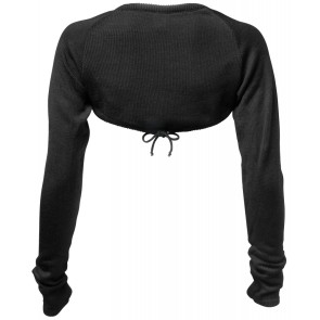 Papillon 9PA2746 balletbolero lange mouwen zwart achterkant 