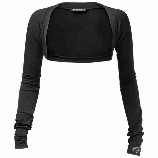 Papillon 9PA2259 balletbolero lange mouwen zwart voorkant