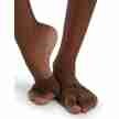 capezio H07 footundeez espresso