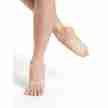 capezio H07 footundeez lichtbeige dansvoetjes voor modern