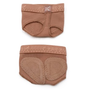 capezio H07 footundeez light suntan