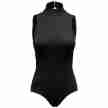 Papillon 7PA4215 balletpakje met turtleneck zwart voorkant
