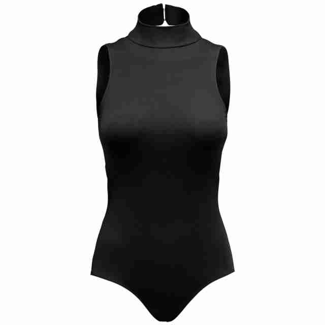 Papillon 7PA4215 balletpakje met turtleneck zwart voorkant
