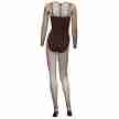 Papillon PA4098 dames academique visnet zwart achterkant 