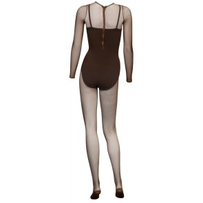 Papillon PA4098 dames academique visnet zwart achterkant 