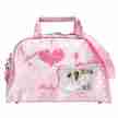 papillon roze schoudertas