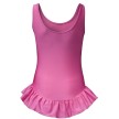 Papillon PK4040 kinderballetpak met kort rokje roze achterkant 
