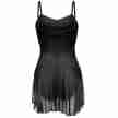 Papillon PA4054 dames balletpak met spaghettibandjes en rok achterkant 