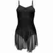 Papillon PA4054 dames balletpak met spaghettibandjes en rok voorkant