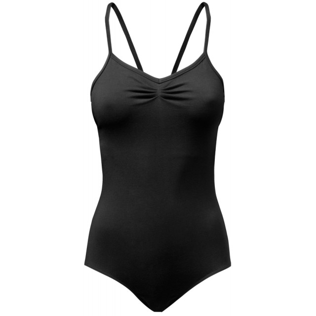 Papillon 7PA4204 balletpak met spinnenweb rug zwart voorkant