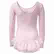 Papillon PK4047 kinderballetpakje met rokje en ronde hals 
