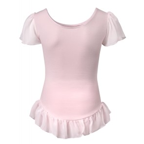 Papillon PK4164 kinderballetpakje met rokje en ronde hals 