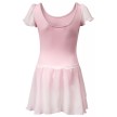papillon PK4162 kinderballetpakje met rokje en korte mouw 