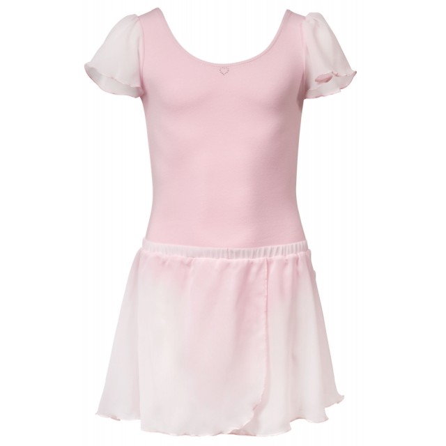 Papillon PK4162 kinderballetpakje met rokje roze