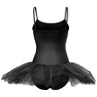 Papillon PA4090 dames balletpak met tutu achterkant zwart