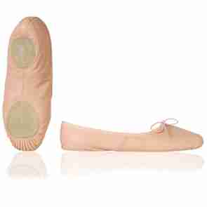 Papillon Kinder Balletschoenen Leer met Splitzool PK1002