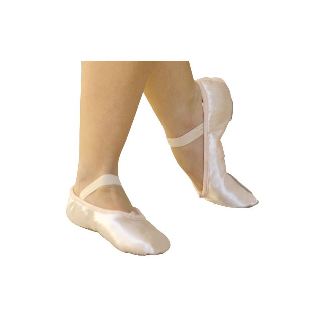Capezio Satin Daisy roze balletschoen van satijn voor Kinderen