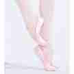 Capezio Satin Daisy U215 Satijnen Balletschoenen doorlopende suede zool
