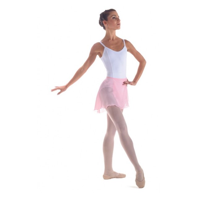 SoDanca E8130 kort balletrokje voor dames roze