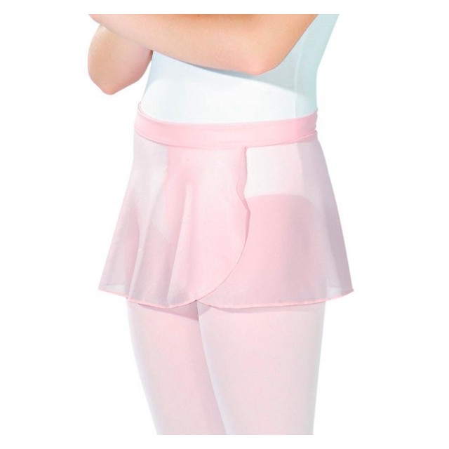 SoDanca E8017 korte roze balletrokje voor meisjes