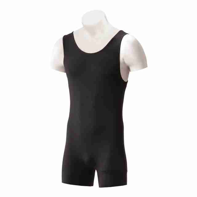 Intermezzo 4640 heren body zonder mouwen zwart 
