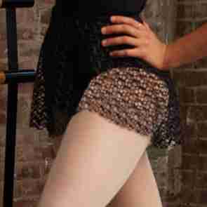 Capezio Pull-on jacquard skirt 10192