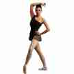 Capezio 10192 balletrokje kant zwart 