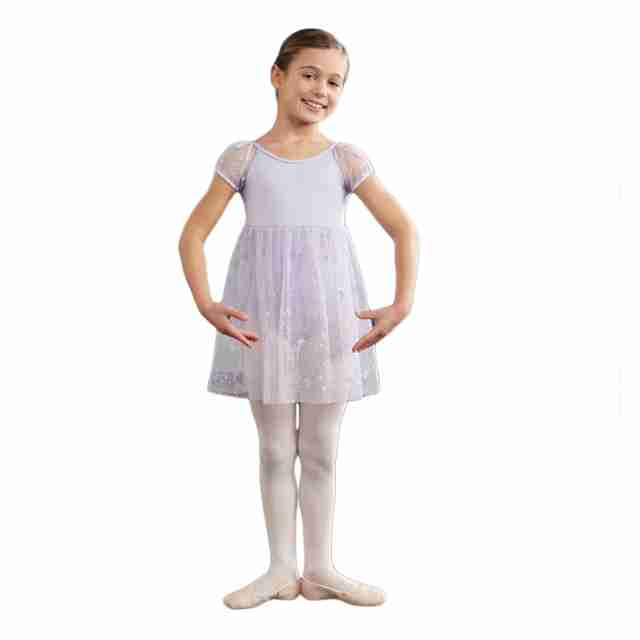Capezio Empire Puff Sleeve Dress 10126C
