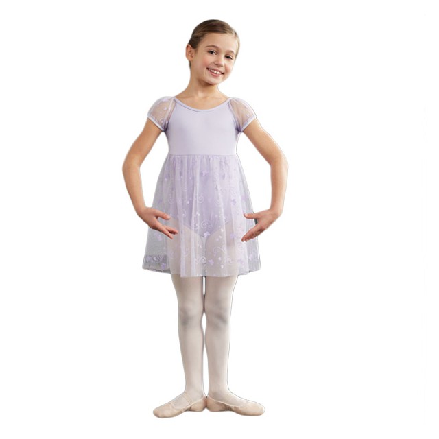 Capezio Empire Puff Sleeve Dress 10126C