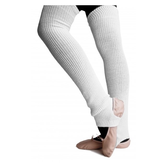 Intermezzo beenwarmers wit en medium met opening 