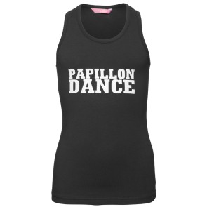 Papillon Racerback Top met Print