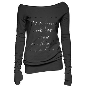Papillon Longsleeve met Print