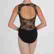 Capezio 10314 dames balletpakje open rug en brede bandjes