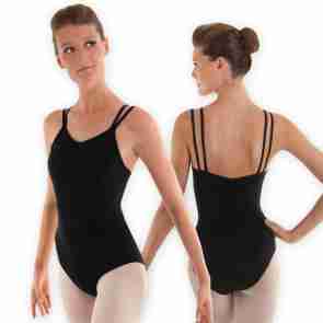Alista Dancer Basics Zwart Balletpakje met dubbele bandjes