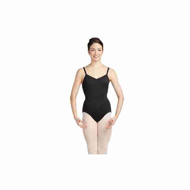 Capezio BX101 balletpakje met verstelbare bandjes zwart 