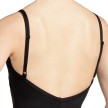 Capezio BX101 dames balletpakje met lage rug en verstelbare bandjes zwart 