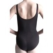 Capezio MC812W zwart dames balletpak met halter achterkant 