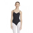 Capezio Adjustable camisole leotard met pinch front MC100