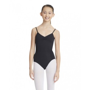 Capezio Adjustable camisole leotard met pinch front MC100