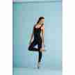 Capezio 10263 dames balletpak met lange pijpen zwart voorkant