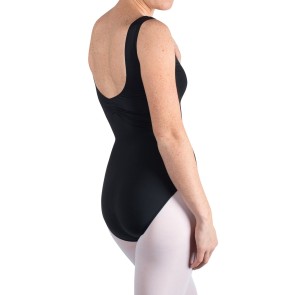 Rumpf r3030 basis balletpak hemdmodel zwart achterkant