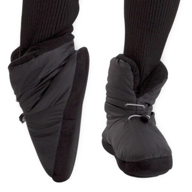 Capezio ballet warm-up scrunch bootie met beenwarmer