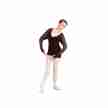 Capezio-K1005W dames romper lange mouwen 